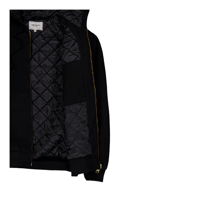 Og Active Jacket Organic Cotto Black