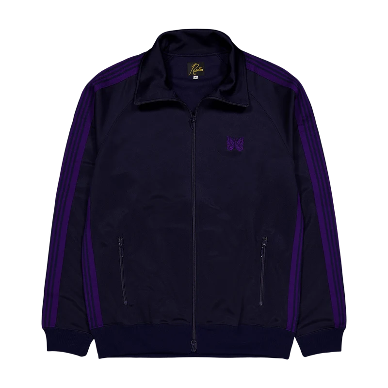 Track Jacket - Poly Smooth Navy