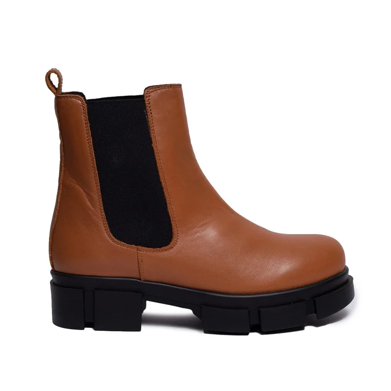 Spanish Women Havan Leather Half Boot #0328
