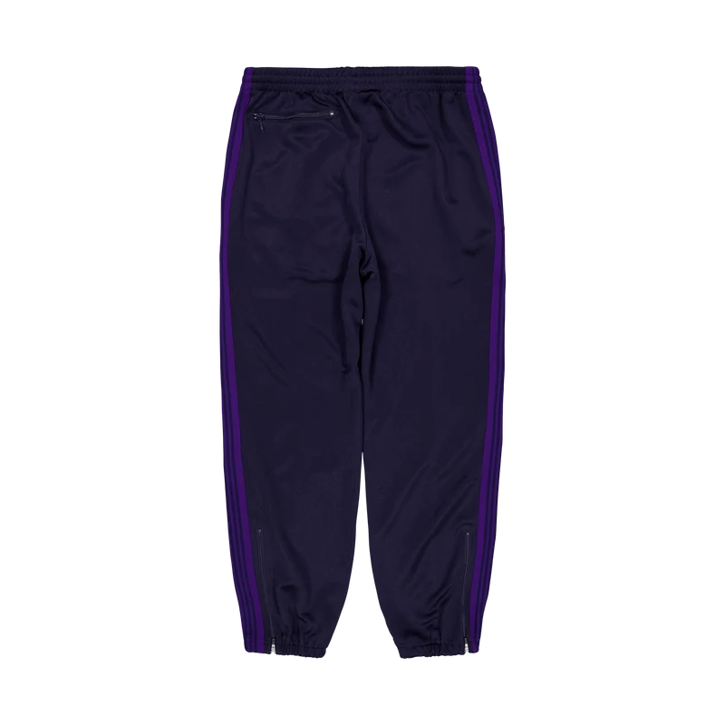 Zipped Track Pant - Poly Smoot C-navy