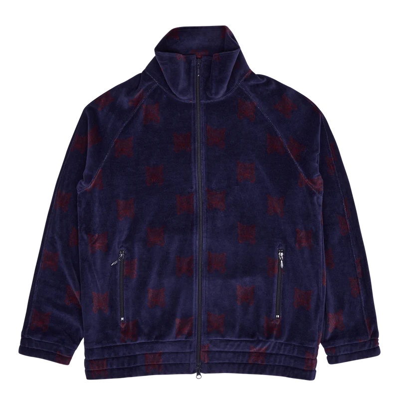 Track Jacket - C/pe Papillon V Navy/bordeaux