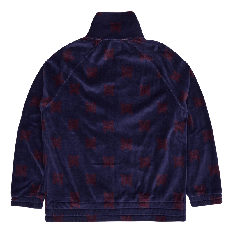Track Jacket - C/pe Papillon V Navy/bordeaux