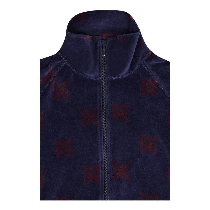 Track Jacket - C/pe Papillon V Navy/bordeaux