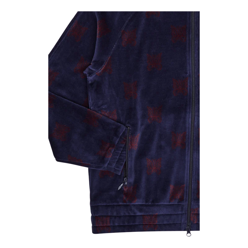 Track Jacket - C/pe Papillon V Navy/bordeaux