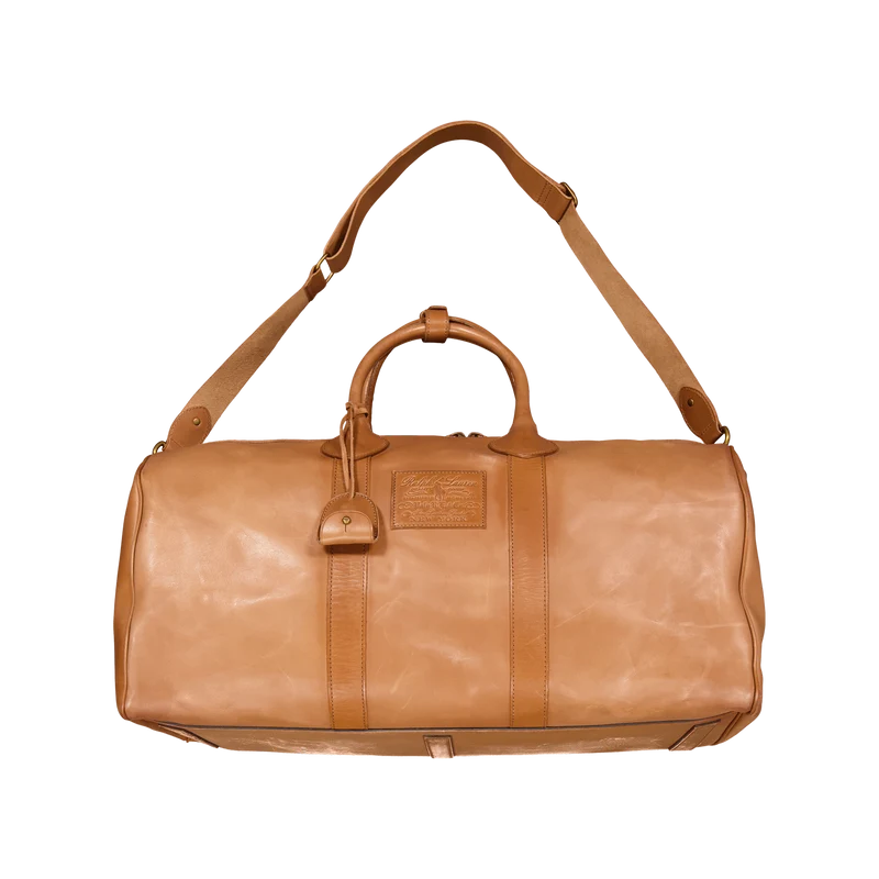 Heritage Leather Duffel Tan