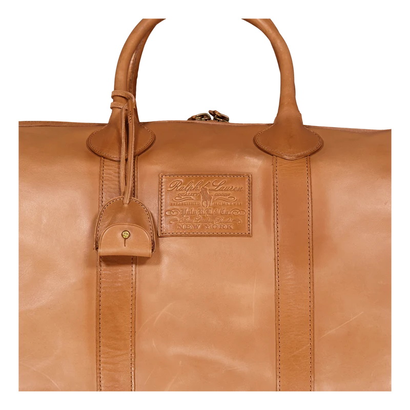 Heritage Leather Duffel Tan