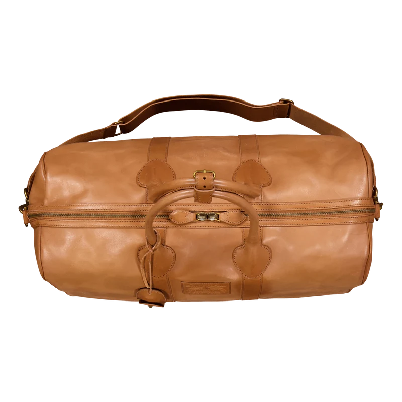 Heritage Leather Duffel Tan