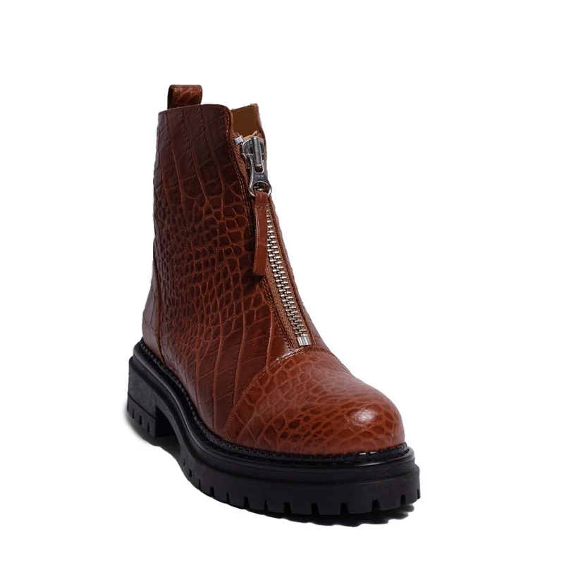 Spanish Women Havan Leather Half Boot #0304