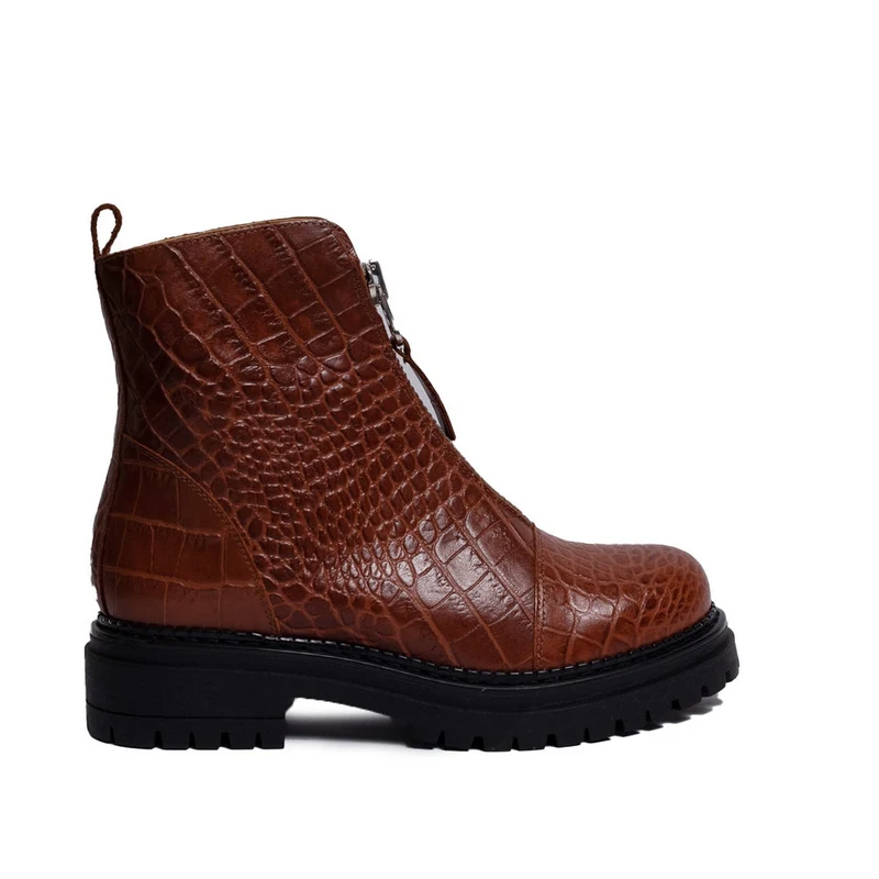 Spanish Women Havan Leather Half Boot #0304