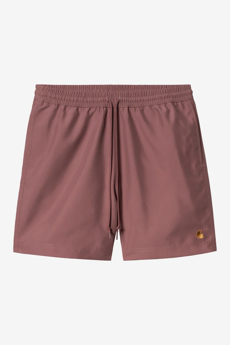 Chase Swim Trunks dusky pink / gold /---