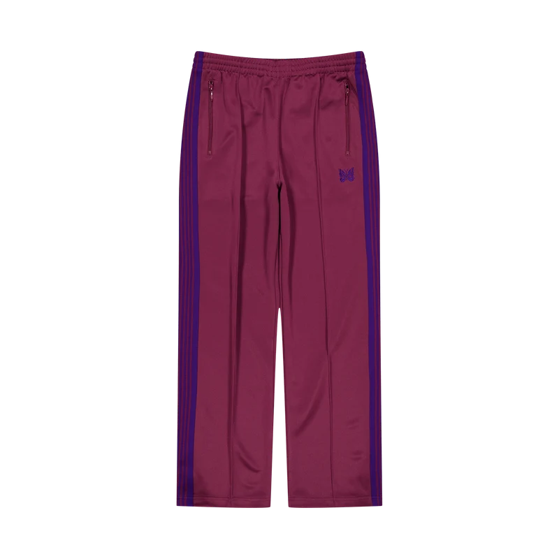 Track Pant - Poly Smooth B-wine
