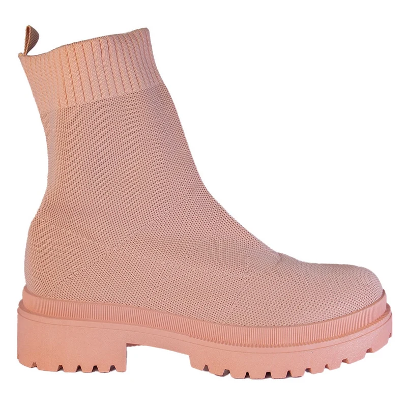 Europeon Union Women Rose Cloth Half Boot #2299