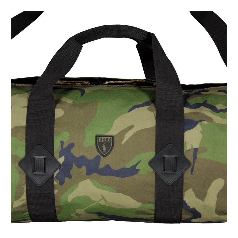 Camo Canvas Packable Duffel Olive Pony Camo