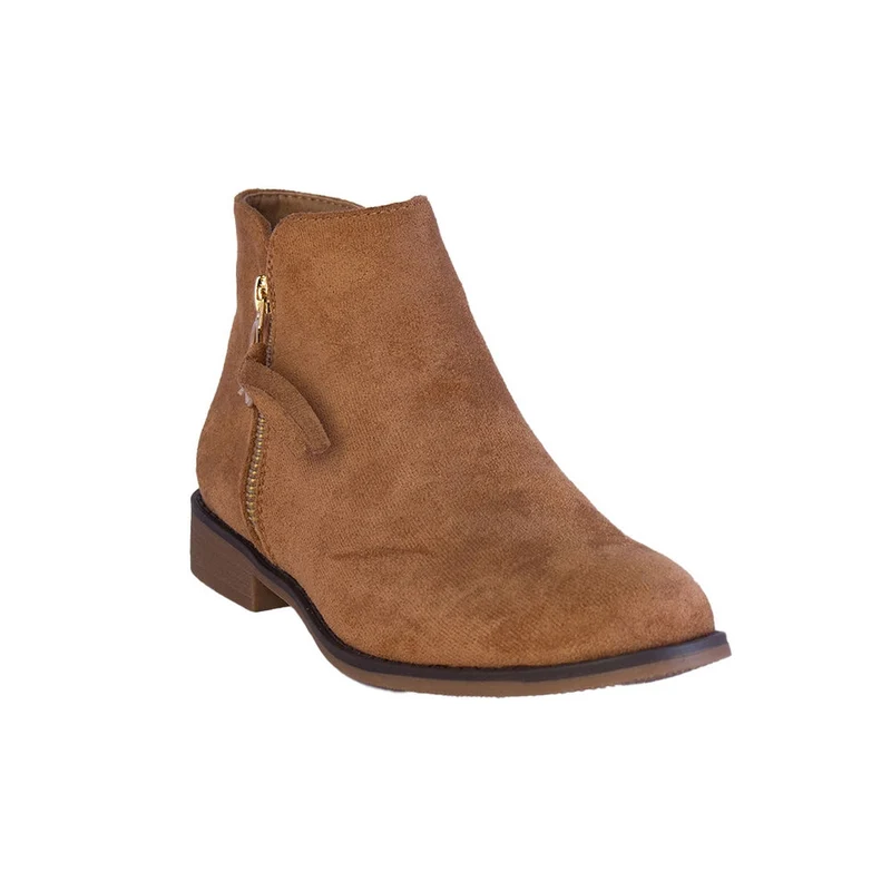 Europeon Union Women Cafe Chamois Half Boot #2238