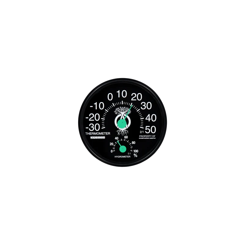 Srl . Thermohygrometer Black