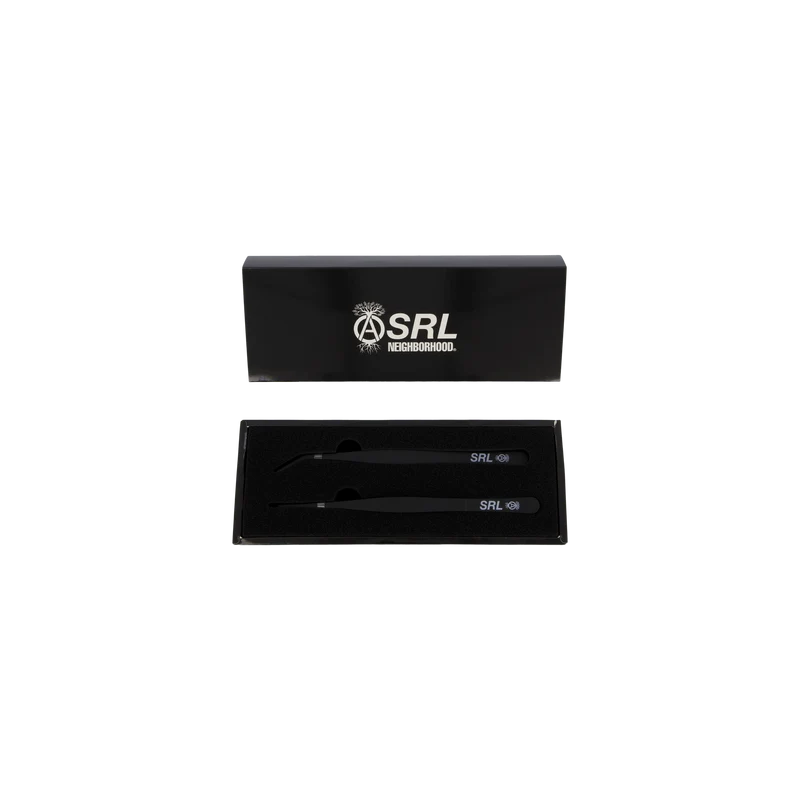 Srl . Tweezers Set Black