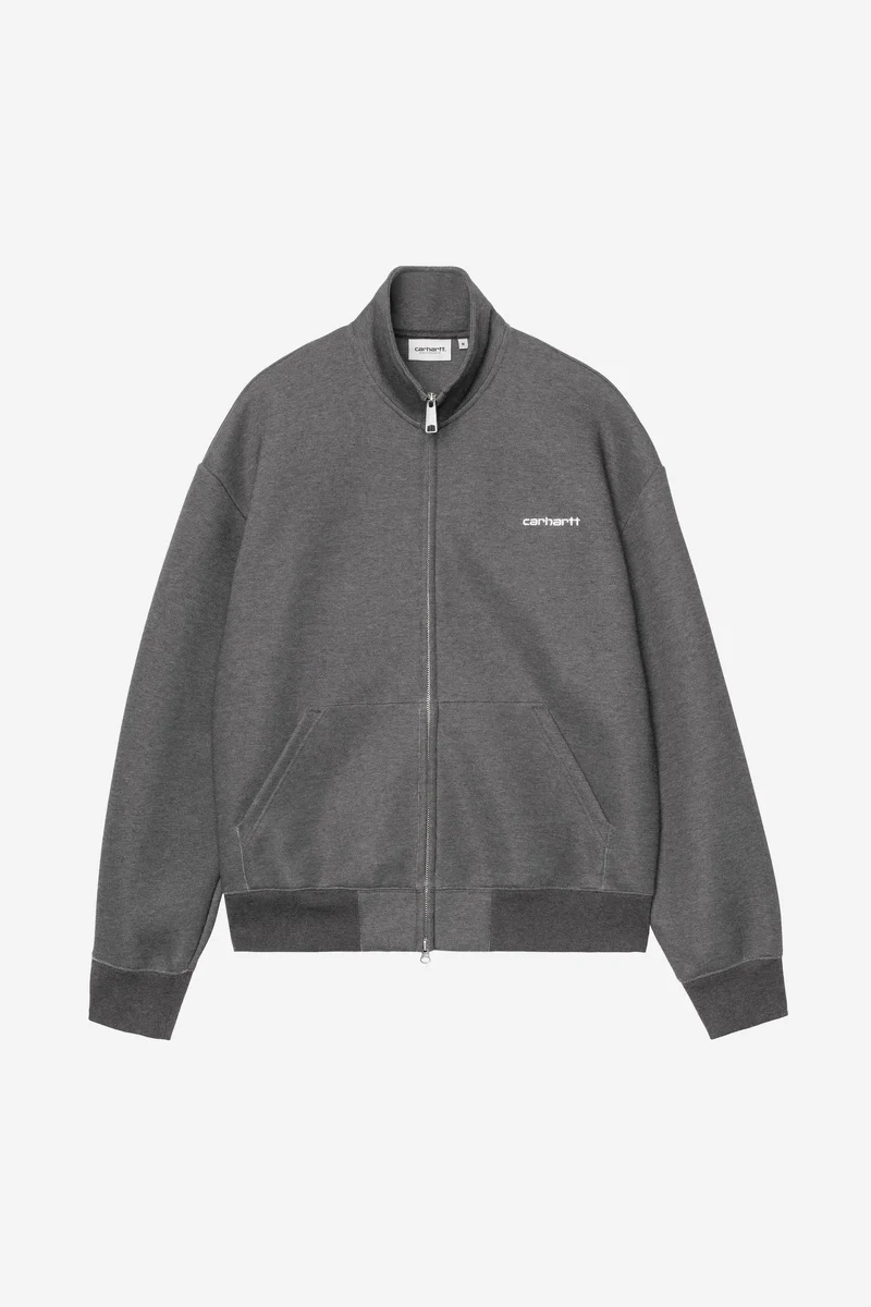 Alda Zip Sweat Jacket black / white