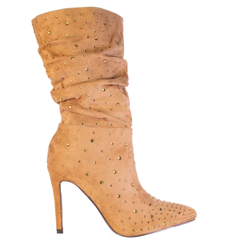 Europeon Union Women Cafe Chamois Half Boot #2199