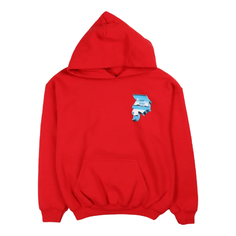 Heavyweight Dirty P Ym Hoodie Red