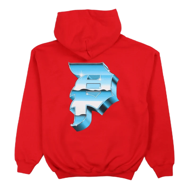 Heavyweight Dirty P Ym Hoodie Red