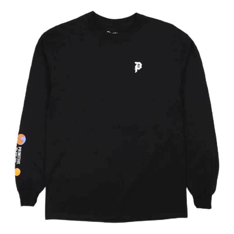 Contact L/s Tee Black
