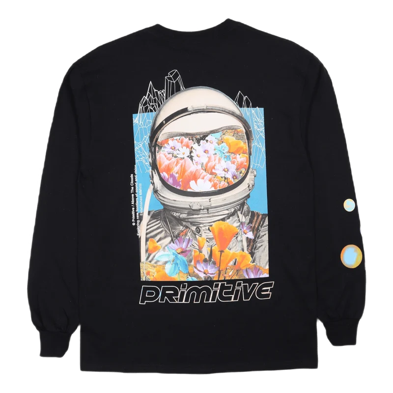 Contact L/s Tee Black