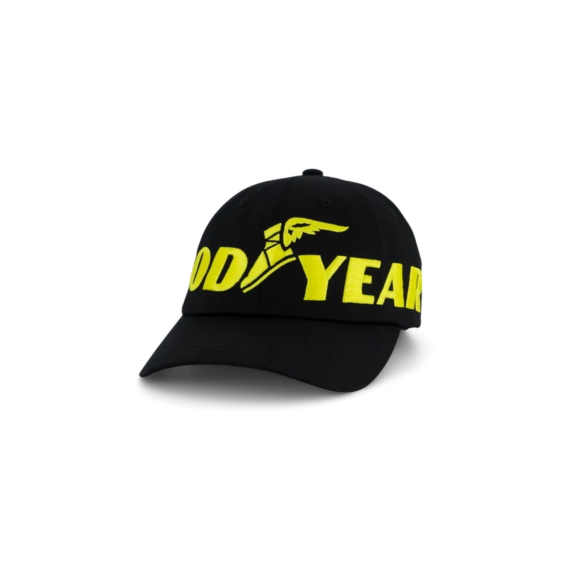 Pit Crew 6-panel Hat Black