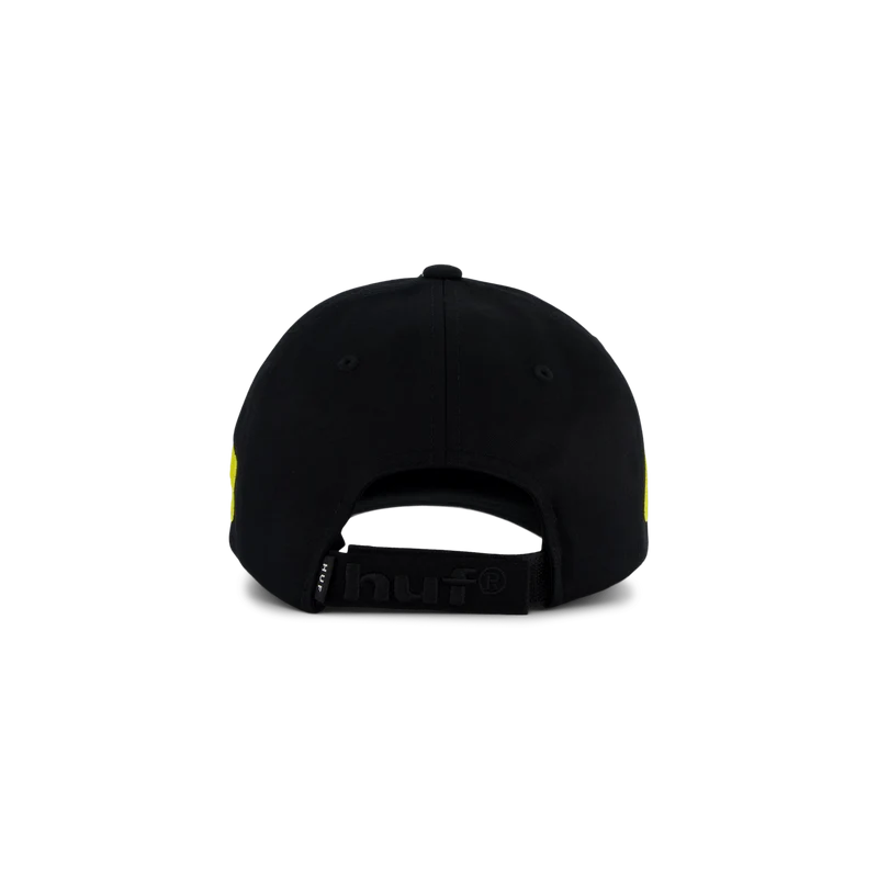 Pit Crew 6-panel Hat Black