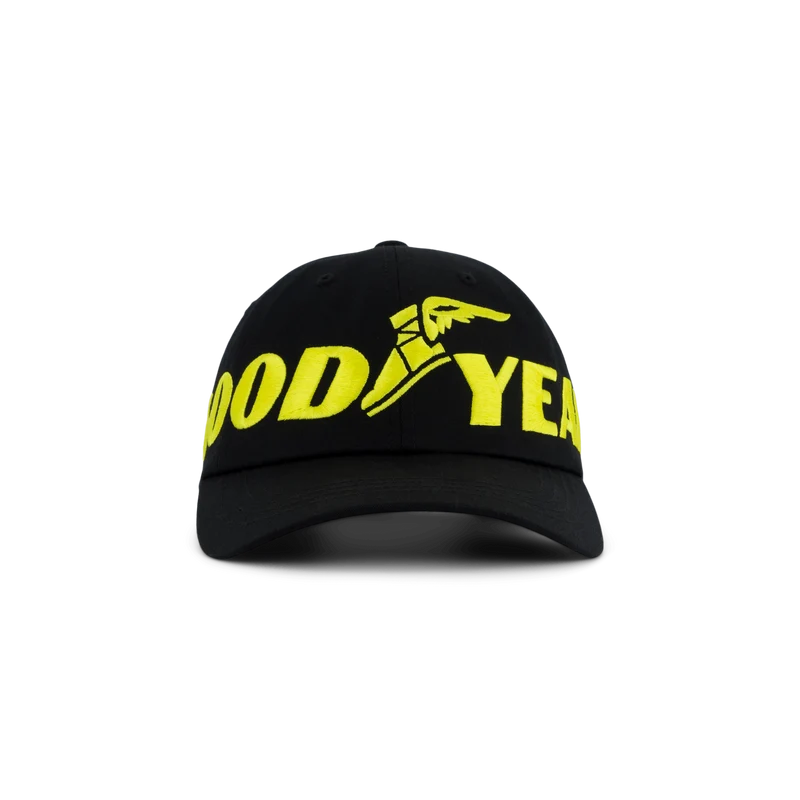 Pit Crew 6-panel Hat Black