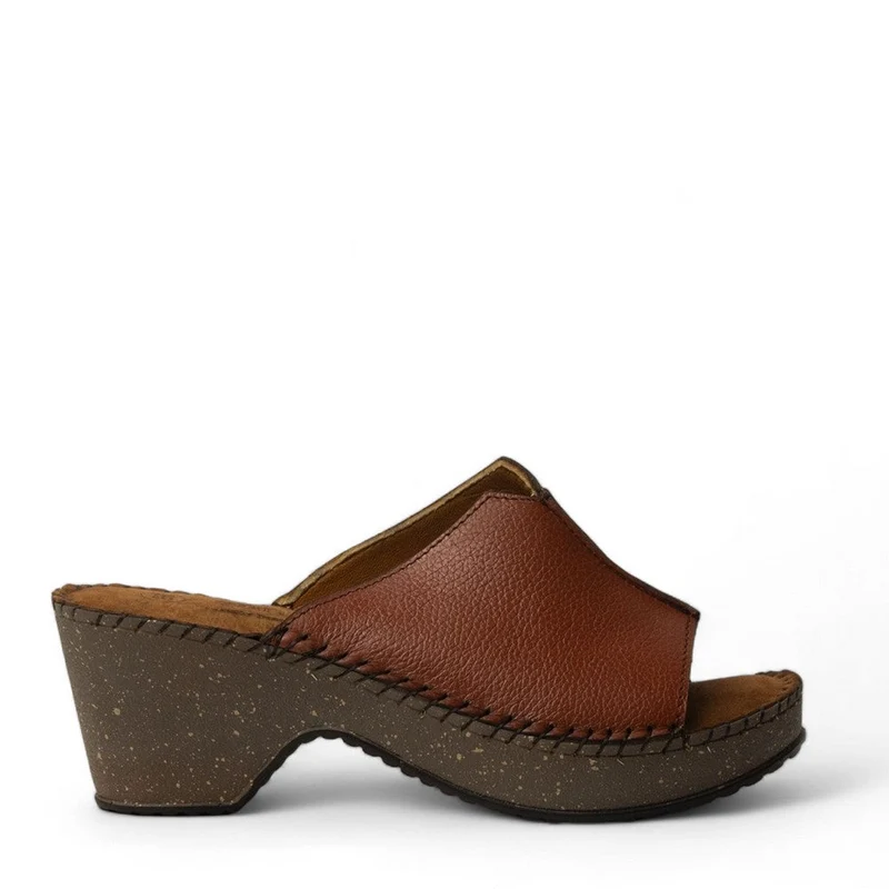 Women Havan Leather Wedges #3029