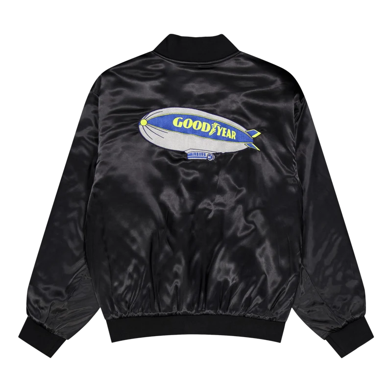 Touring Satin Jacket Black