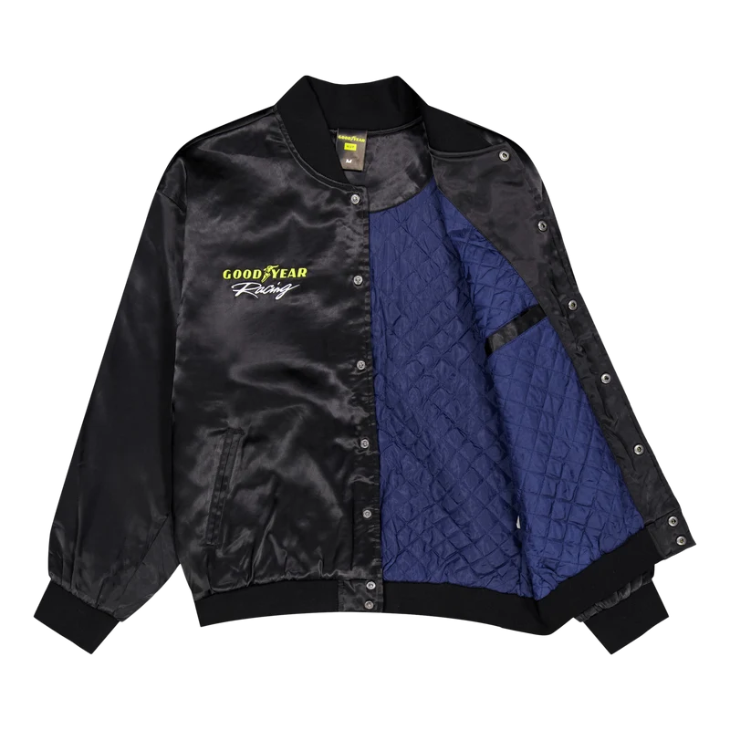 Touring Satin Jacket Black