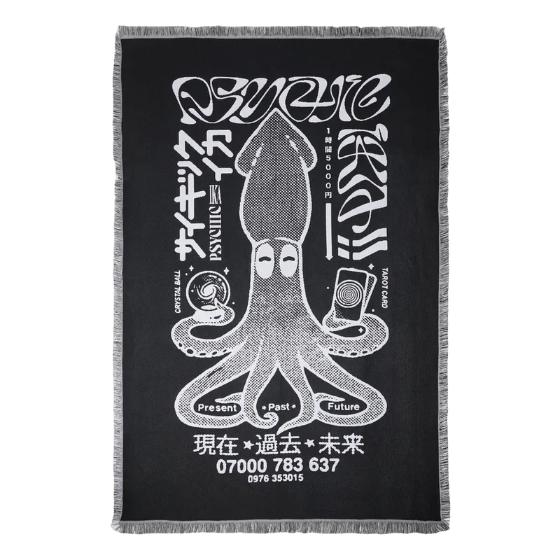 Edwin Blanket Psychic Ika Black