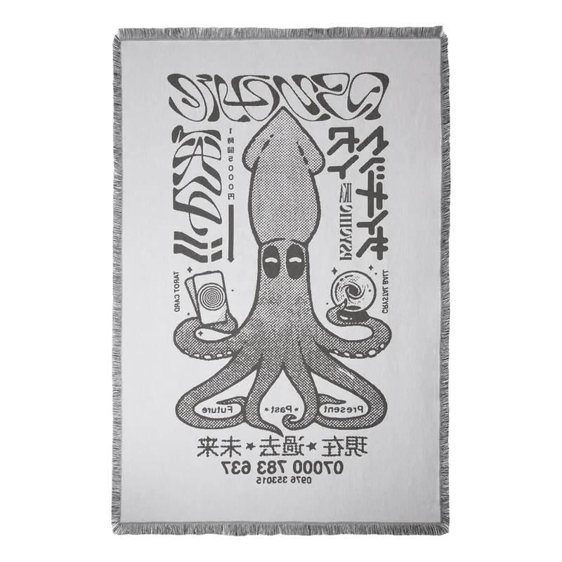 Edwin Blanket Psychic Ika Black