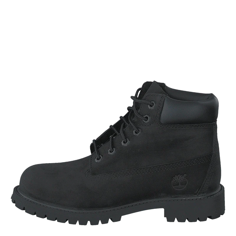 Youth 6 Inch Premium Boot Black