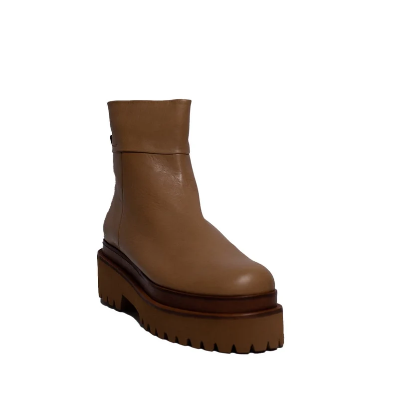Spanish Women Havan Leather Half Boot #0358
