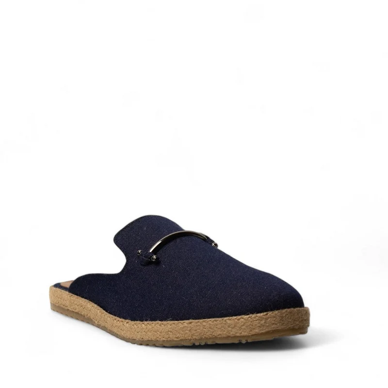 Men Dark Blue Jeans Shoes #4566