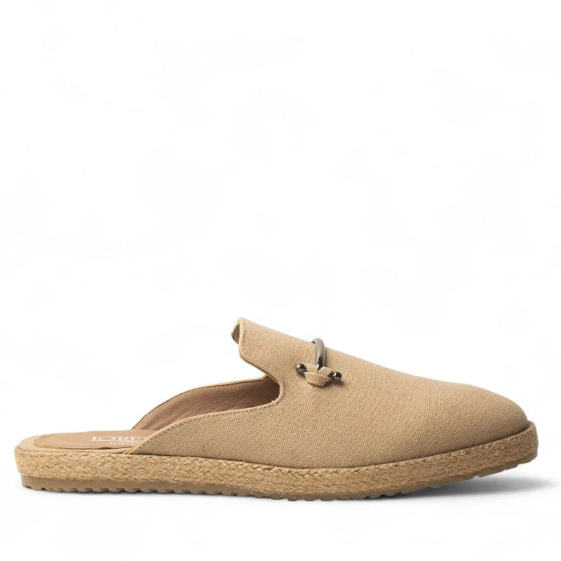 Men Beige Cloth Shoes #4563