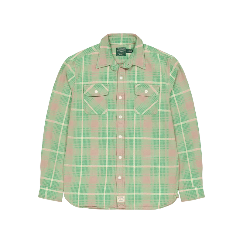 Polo x Element Big Fit Plaid Workshirt 1506 Green/Grey Multi Plaid