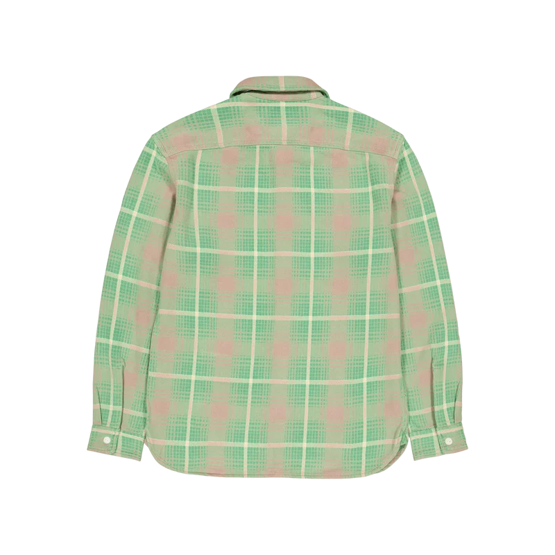 Polo x Element Big Fit Plaid Workshirt 1506 Green/Grey Multi Plaid