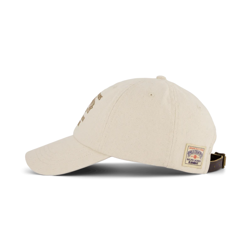 Polo x Element Twill Ball Cap Ecru