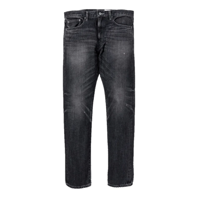 Washed Denim Dp Narrow Pants Black