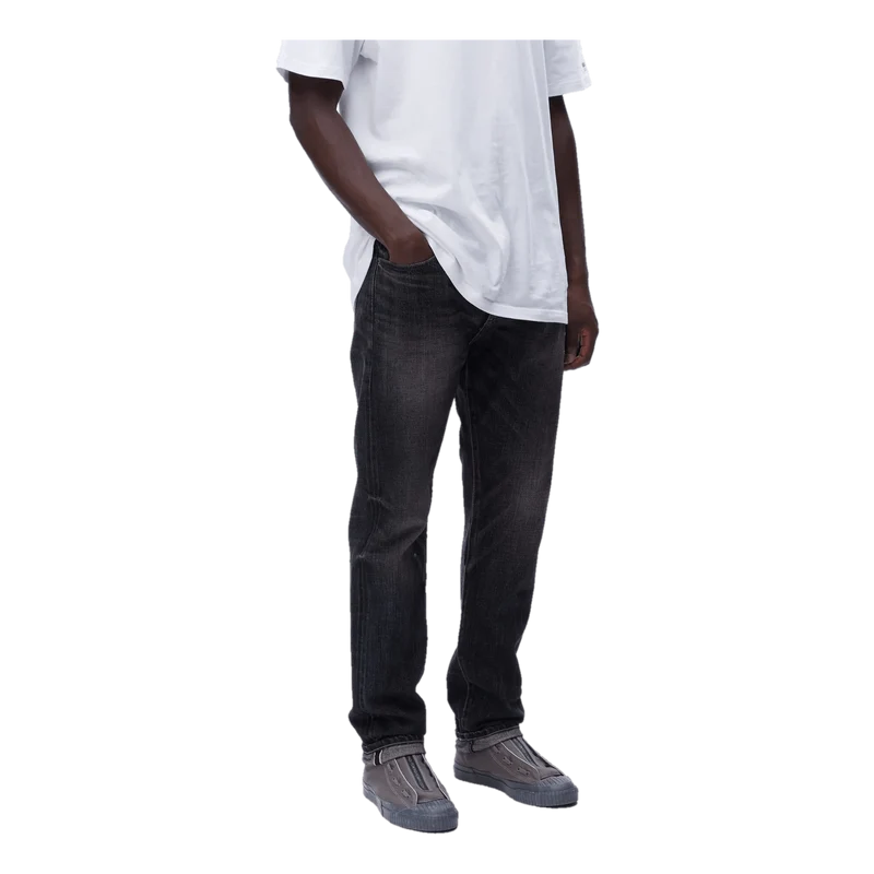 Washed Denim Dp Narrow Pants Black