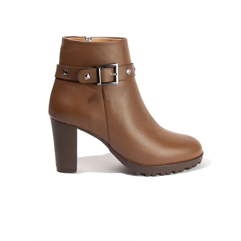 Women Havan Leather Half Boot #2664