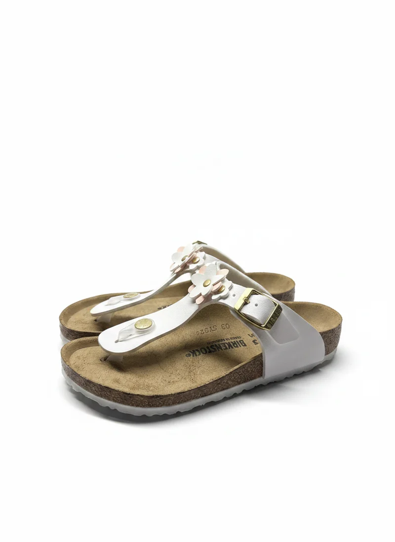 Gizeh Flowers Kids Birko-Flor Girls Narrow white