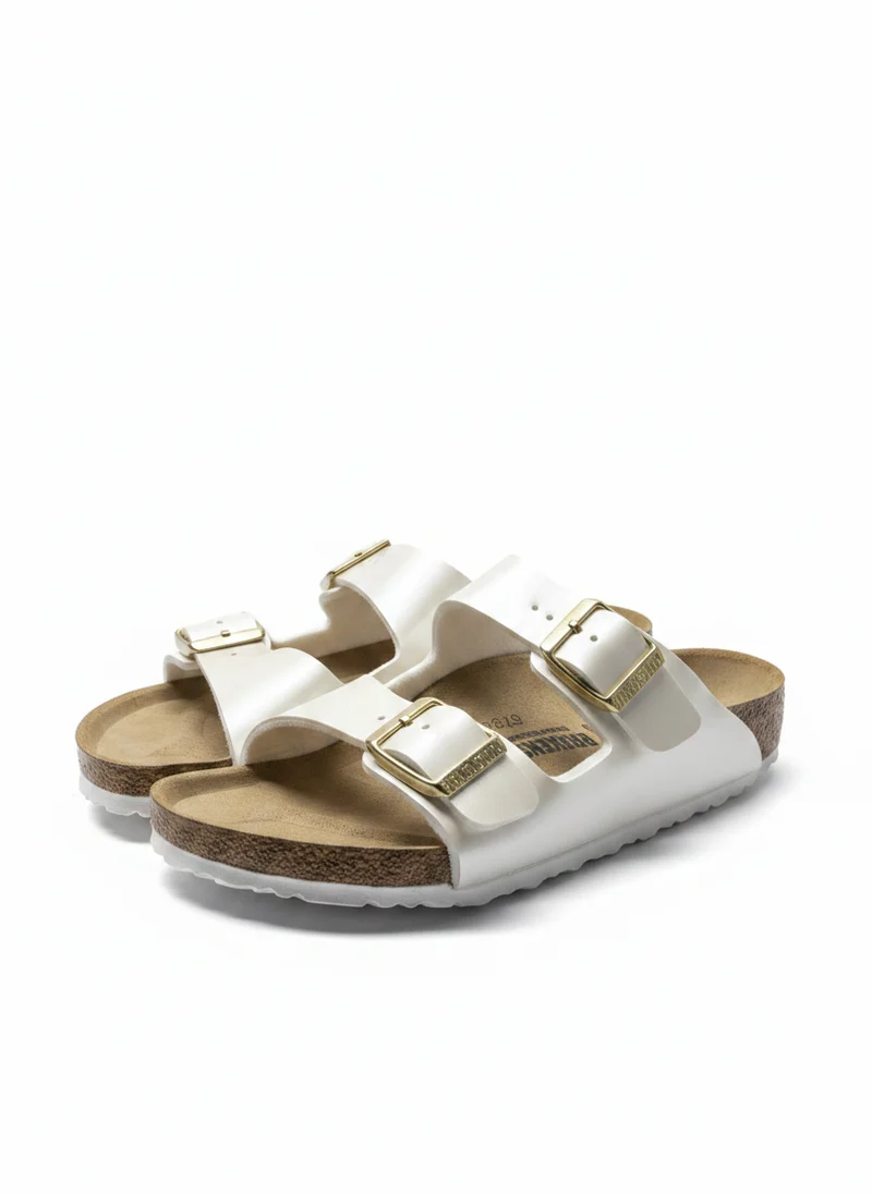 Arizona Kids Birko-Flor Girls Narrow electric metallic pearl