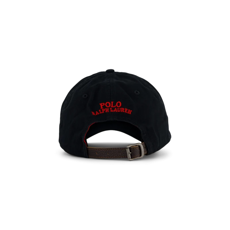 Polo Bear Twill Ball Cap Polo Black