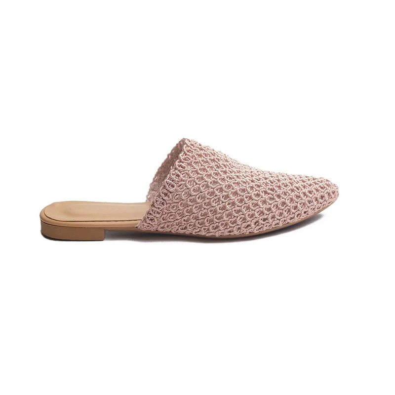 Turkish Women Pink MAGDOOL Mules #1741