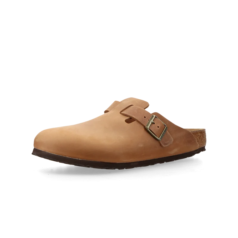 Boston Natural Leather Oiled Regular cognac