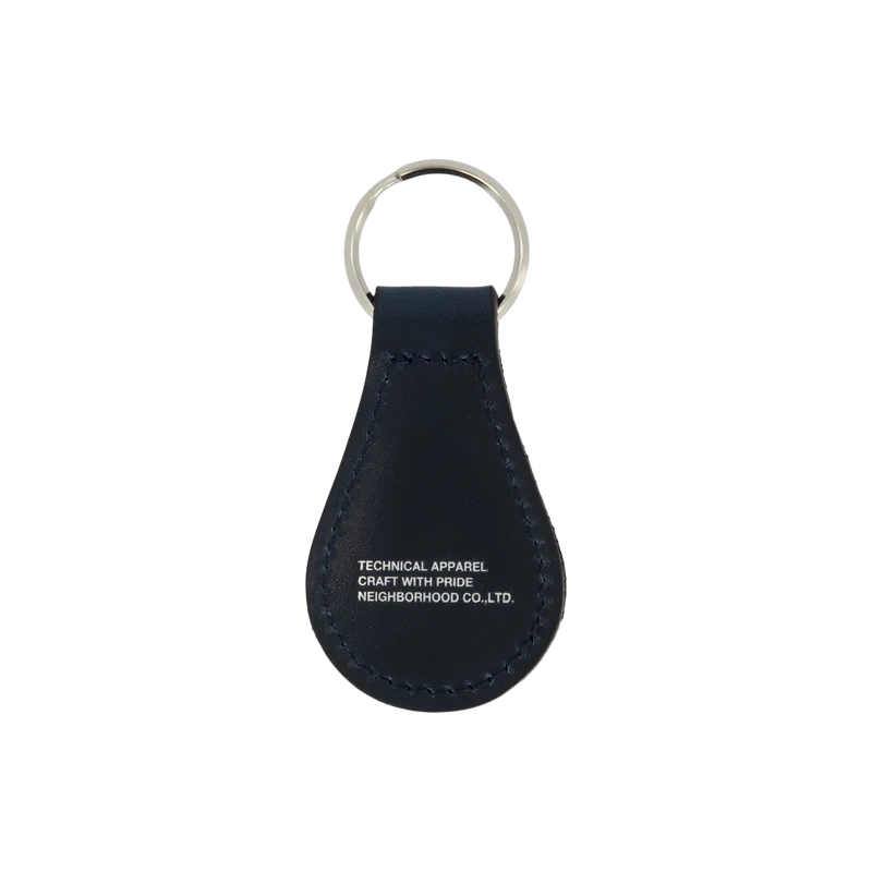Leather Keyholder Navy